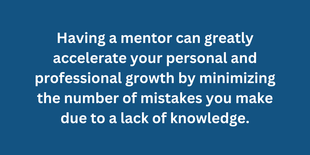 Having a mentor for success